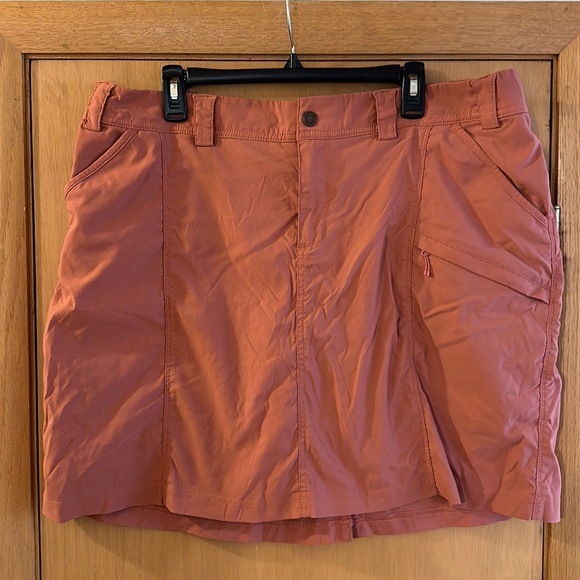 Duluth Trading Co Pants - Duluth Company Women’s Dry on the Fly Nylon Skort Skirt Peach Plus Size 20W